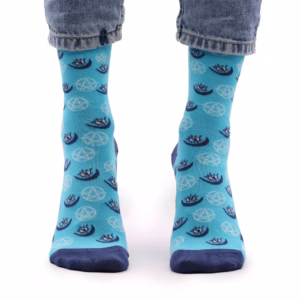 Hop Hare Bamboo Socks - 36-40 - Pentagram and Evil Eye