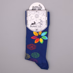 Hop Hare Bambussocken - 41 - 46 - Regenbogen - Chakra