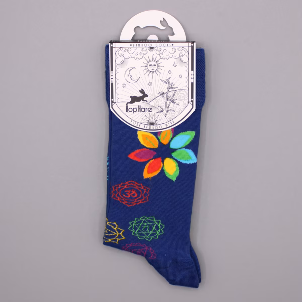 Hop Hare Bambussokker (36-40) - Rainbow Chakra - Bilde 2