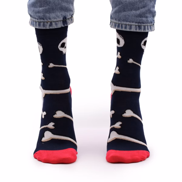 Hop Hare Bambussokker (36-40) - Skulls And Bones - Bilde 4