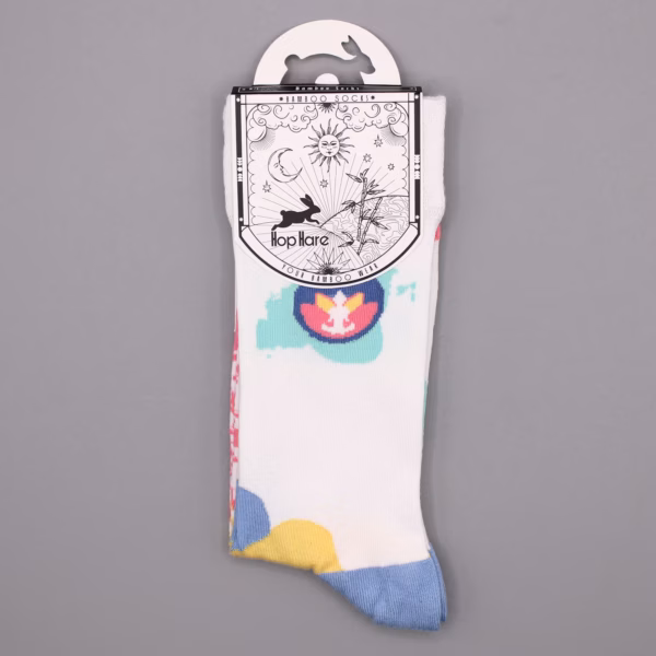 Hop Hare Bamboo Socks (41-46) - Meditation  - Image 2