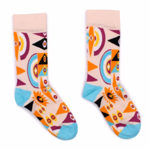 Hop Hare Bambussokker (41-46) - Psychedelic Evil Eye