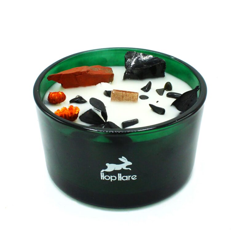 Hop-Hare-Crystal-Magic-Flower-Candle-The-Devil