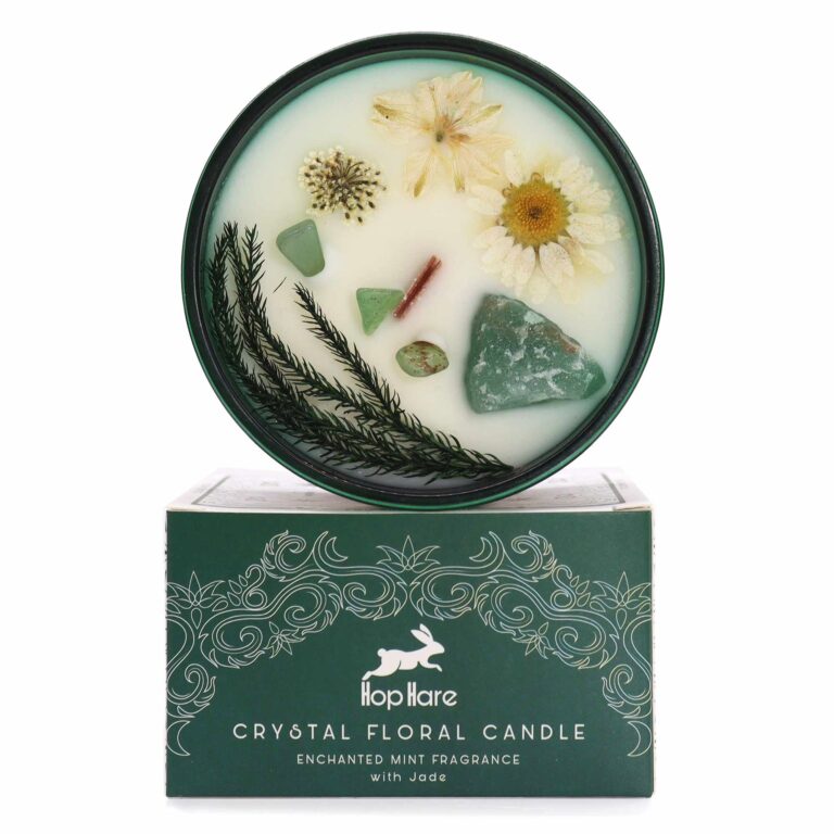 Hop-Hare-Crystal-Magic-Flower-Candle-The-Magician