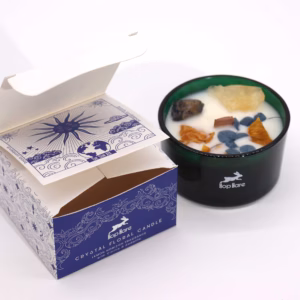 Hop Hare Crystal Magic Flower Candle - The Sun