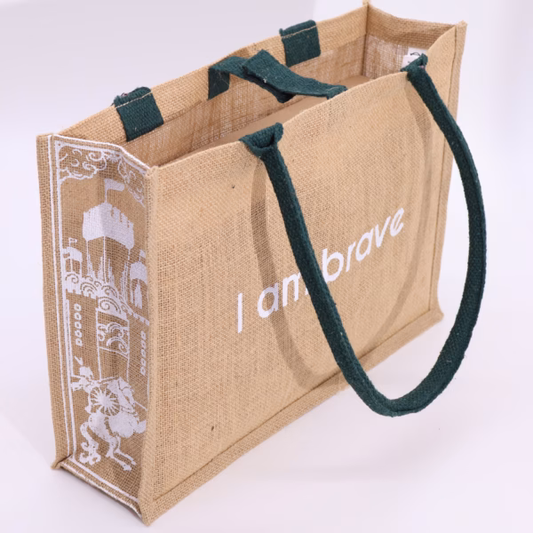 Hop Hare Jute Big Bag - I Am Brave - Bilde 4