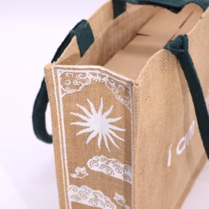 Hop Hare Jute Groß Tasche - Ich Bin Hell