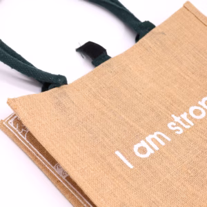 Hop Hare Jute Groß Tasche - Ich Bin Hell
