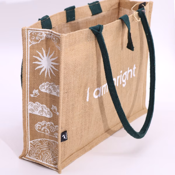 Hop Hare Jute Big Bag - I Am Bright - Bilde 6