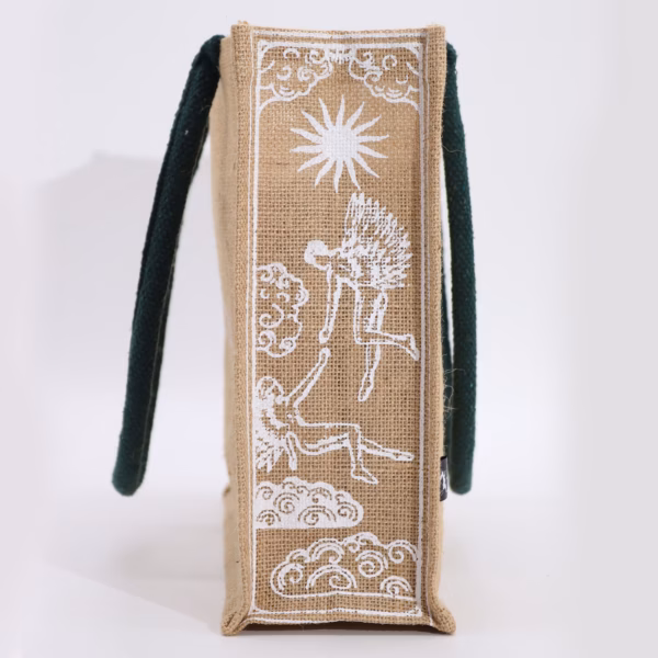 Hop Hare Jute Big Bag - I Am Loved - Bilde 2