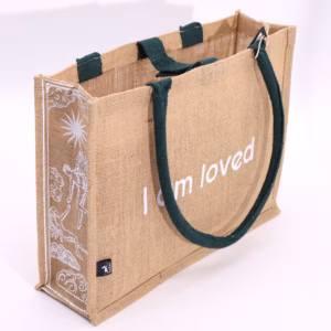 Hop Hare Jute Big Bag - I am Loved