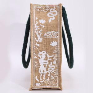Hop Hare Jute Groß Tasche - Ich Bin Selten