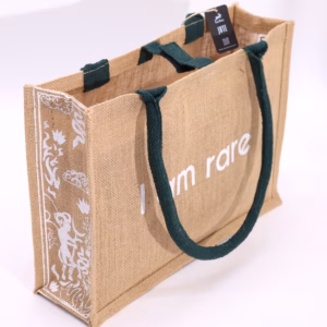 Hop Hare Jute Groß Tasche - Ich Bin Selten