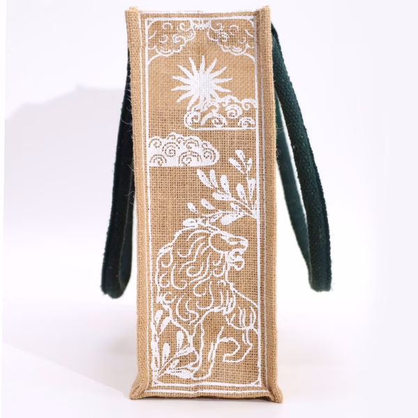 Hop Hare Jute Big Bag - I Am Strong - Bilde 2