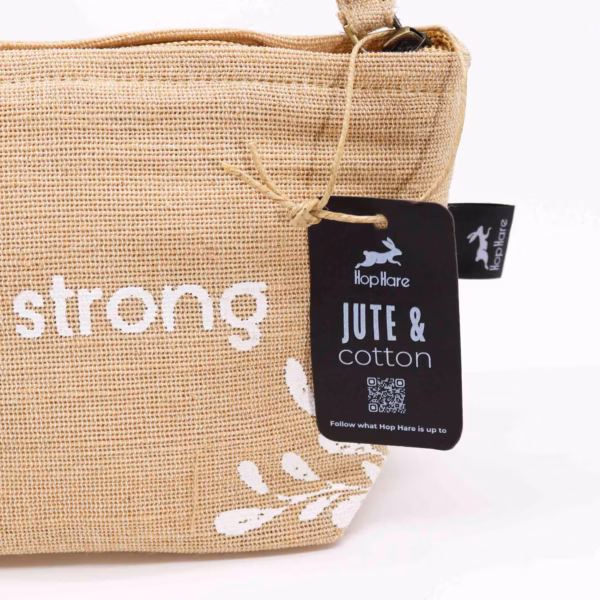 Hop Hare Pouch - I Am Strong - Image 2
