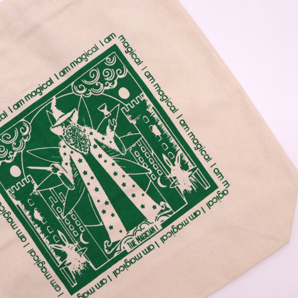 Hop Hare Totebag / Bæreveske - I Am Magical - 10 Oz Bomullslerret - Bilde 2