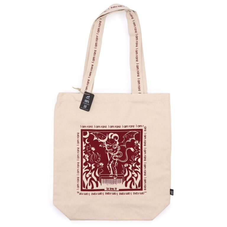 Hop-Hare-Tote-Bag-I-am-Rare-10oz-Cotton-canvas
