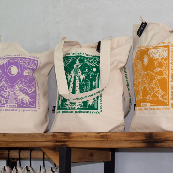 Bolsa De Algodon-  Hop Hare - Soy Fuerte - Imagen 5