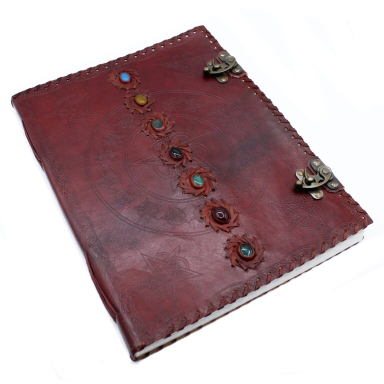 Huge-7-Chakra-Leather-Book-10x13-200-pages