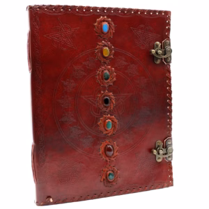 Enorm 7 Chakra Lærbok - 10x13 (200 Sider)