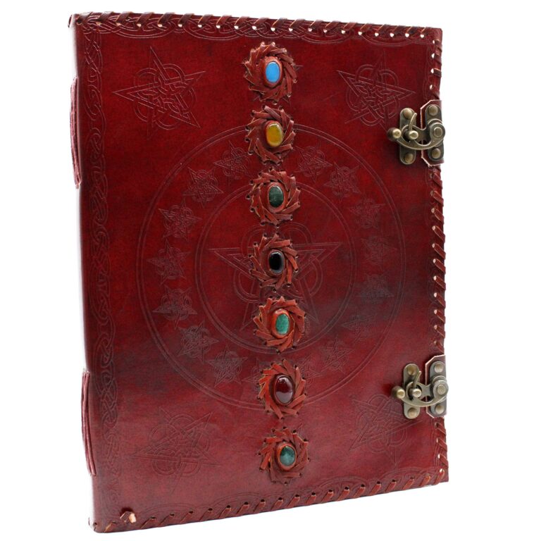 Huge-7-Chakra-Leather-Book-10x13-200-pages