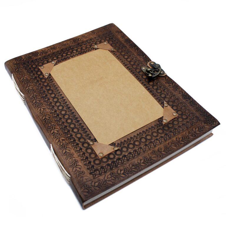 Huge-Customisable-Visitor-Leather-Book-10x13-200-pages
