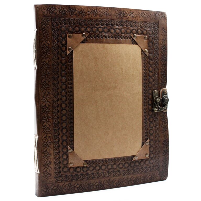 Huge-Customisable-Visitor-Leather-Book-10x13-200-pages