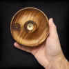 Disco porta incienso para conos y varillas - Om - Imagen 5