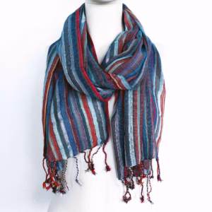 Indian Boho Scarves - 50x180cm - Random Blues