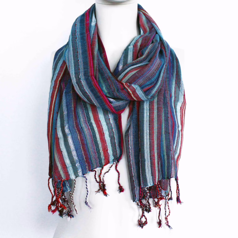 Indian-Boho-Scarves-50x180cm-Random-Blues