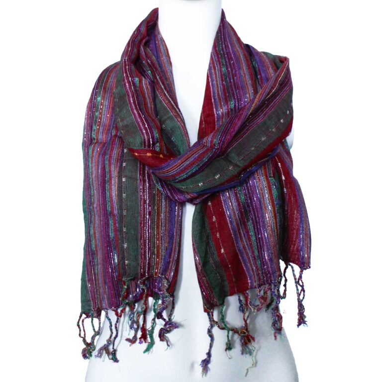 Indian-Boho-Scarves-50x180cm-Random-Greens