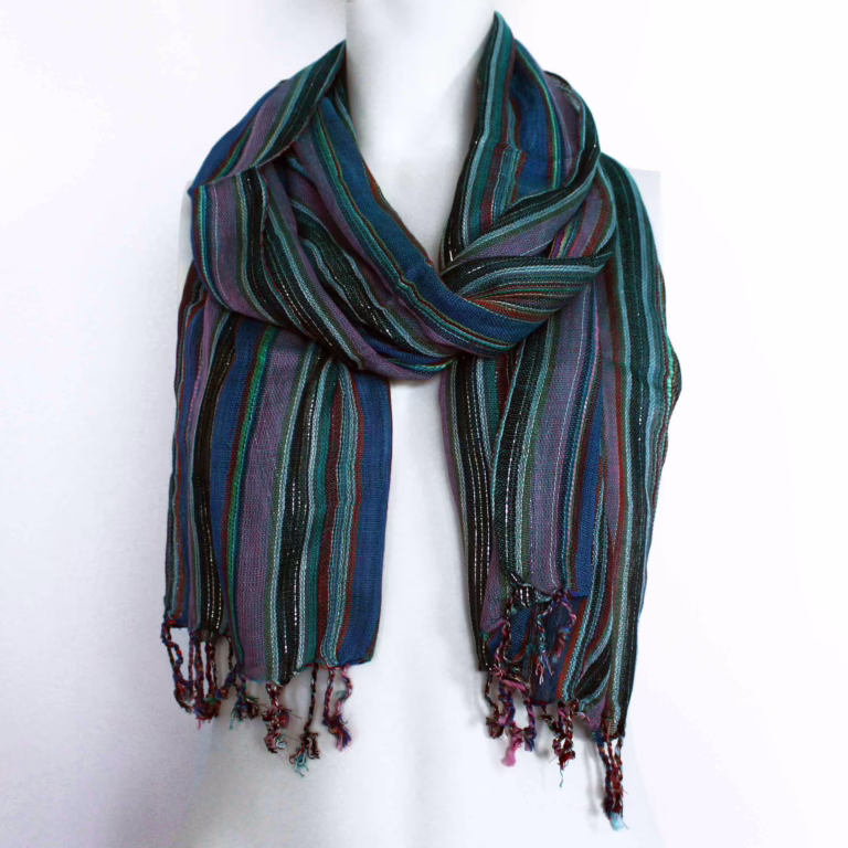 Indian-Boho-Scarves-50x180cm-Random-Purples