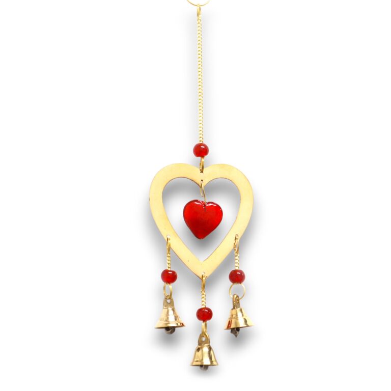 Indian-Chimes-Brass-With-Ruby-Glass-Heart-Beads-3-Bells-6