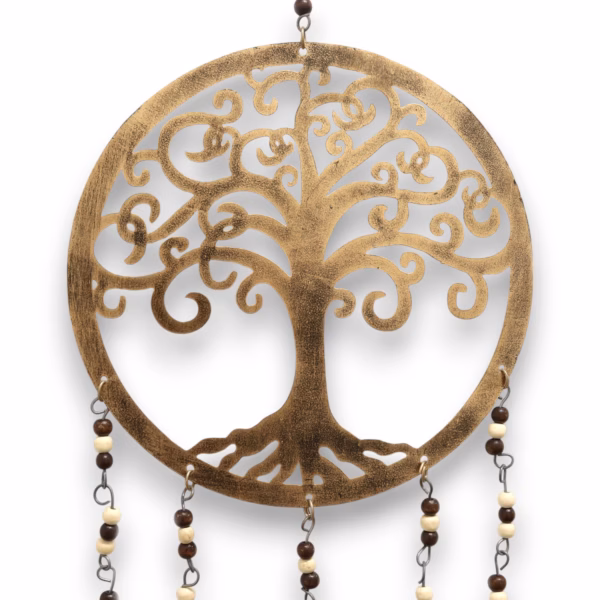 Indisk Vindspill / Vindklokker - Tree Of Life Bell Chimes - 25 cm Stor - Bilde 3