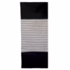 Indian Cotton Rug - 70x170cm - Black / Grey