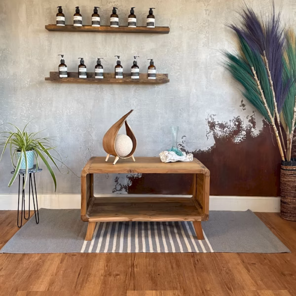 Indian Cotton Rug - 70x170cm - Grey - Image 3