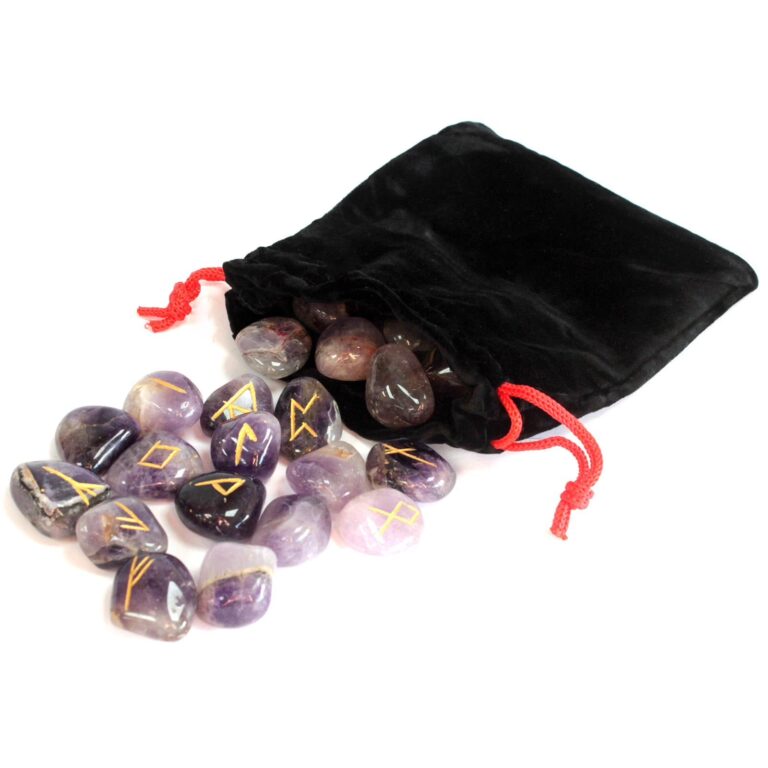 Indian-Runes-in-Pouch-Amethyst