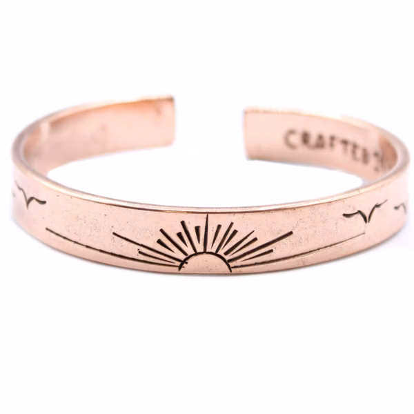 Pulsera De Inspiración - Cobre Amanecer, Galaxia, Estrellas, Tierra - Imagen 14