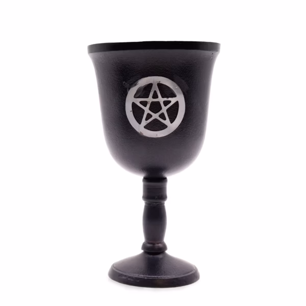 Ritualbæger I Jern - Pentagon - 20X11Cm