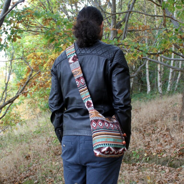 Jacquard-Bag-Chocolate-Sling-Bag
