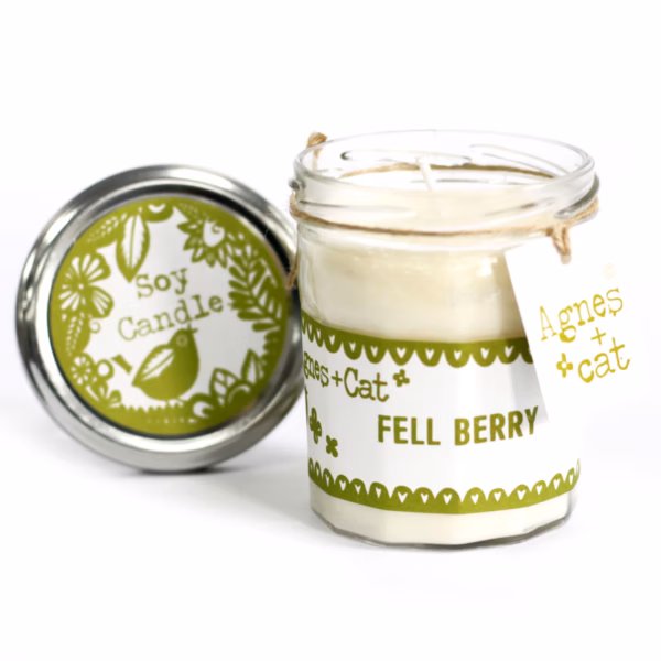 Duftlys i Krukke - Fell Berry
