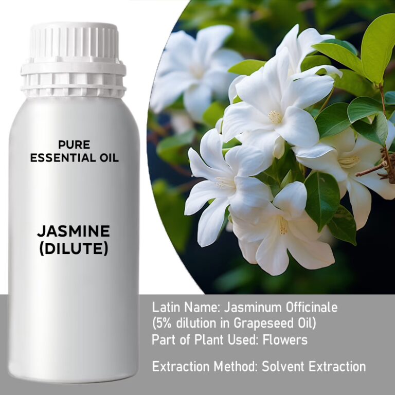 Jasmine Dilute Pure Essential Oil 500ml