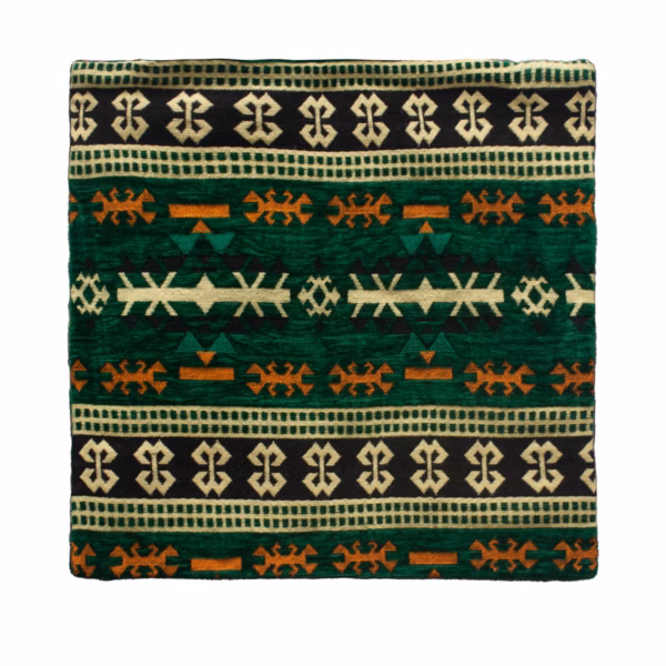 Kilim Cushion Cover -  Green – Image 2