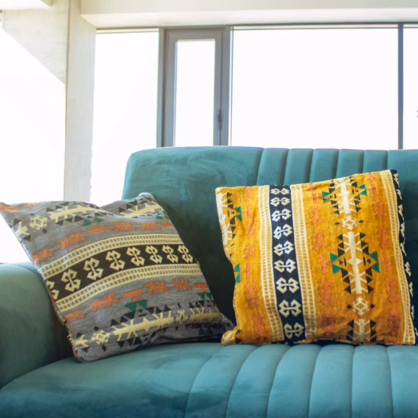 Kilim Cushion Cover -  Green – Image 3