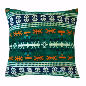 Kilim Cushion Cover -  Green