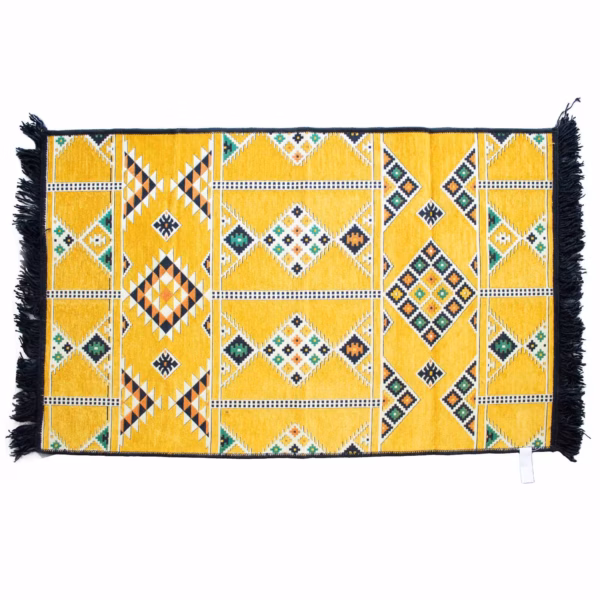 Kelimteppe 125x80 cm - Gul
