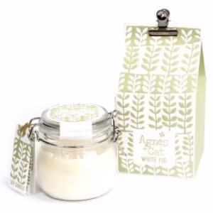 Kilner Duftlys i Krukke Candle - Hvit Fiken