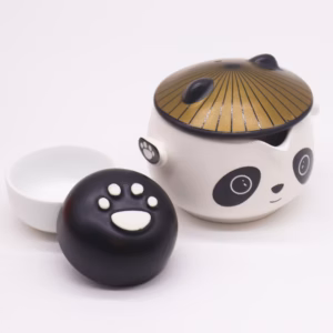 Panda Theeset - Twee Kopjes - Reispakket