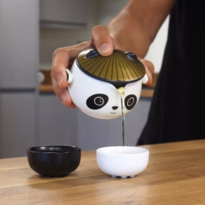 Panda Theeset - Twee Kopjes - Reispakket