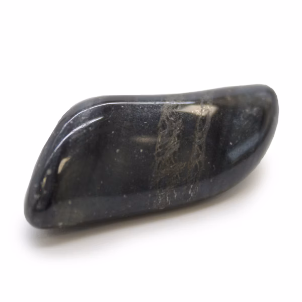Pakke med 24 L Tromlede Stener - Blue Tiger Eye - Bilde 6